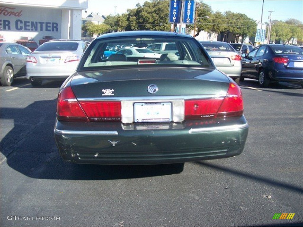 2002 Grand Marquis LS - Aspen Green Metallic / Light Graphite Grey photo #4