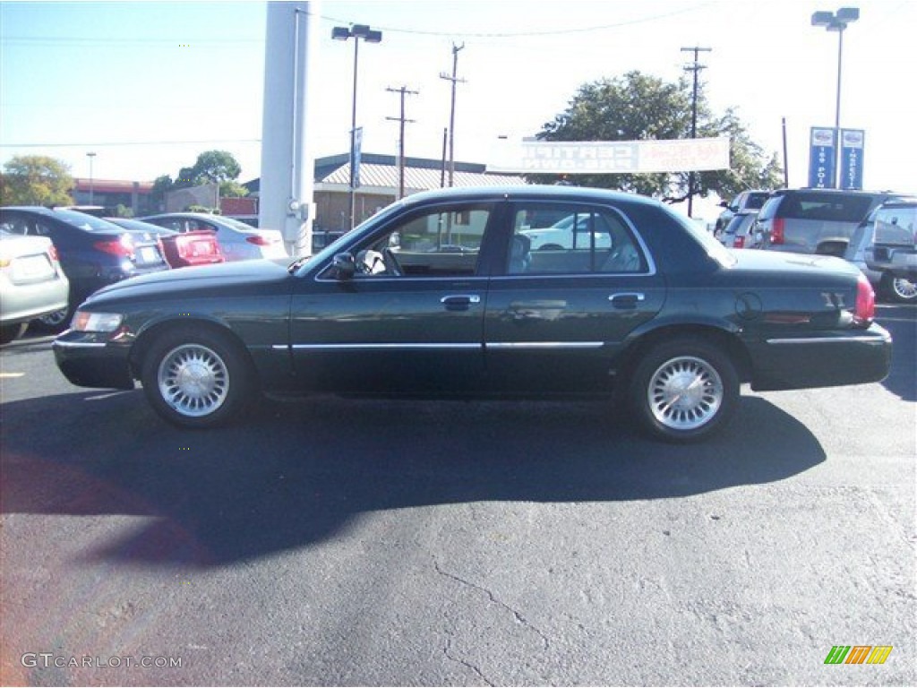 2002 Grand Marquis LS - Aspen Green Metallic / Light Graphite Grey photo #6