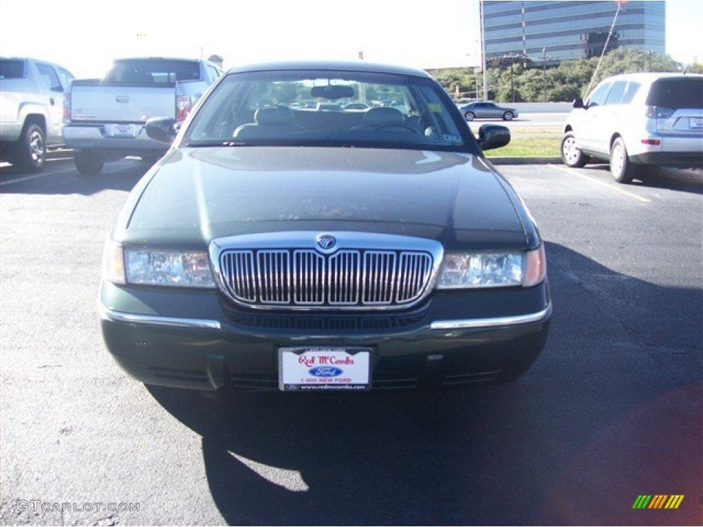 2002 Grand Marquis LS - Aspen Green Metallic / Light Graphite Grey photo #16