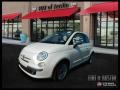 2012 Bianco Perla (Pearl White) Fiat 500 c cabrio Lounge  photo #1