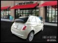 2012 Mocha Latte (Light Brown) Fiat 500 c cabrio Lounge  photo #3