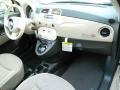 Tessuto Beige-Nero/Avorio (Beige-Black/Ivory) 2012 Fiat 500 c cabrio Lounge Dashboard