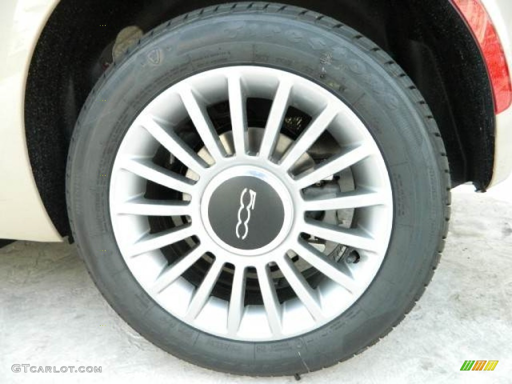 2012 Fiat 500 c cabrio Lounge Wheel Photo #58130171