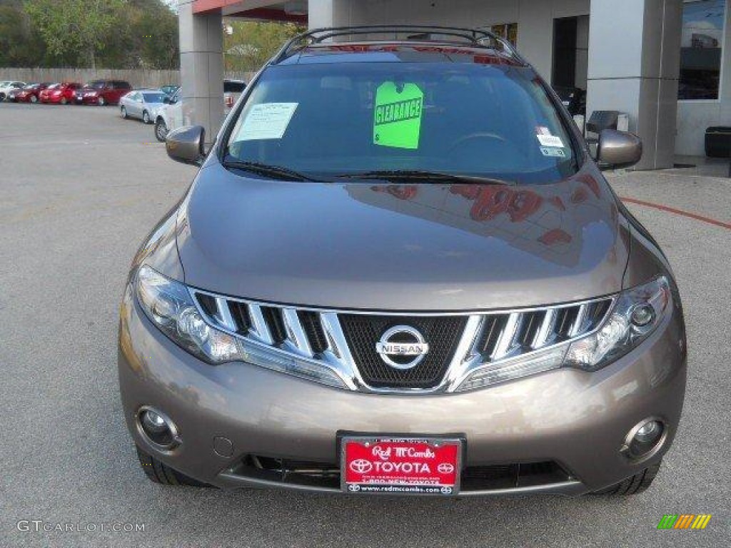 2009 Murano SL - Platinum Graphite Metallic / Black photo #2