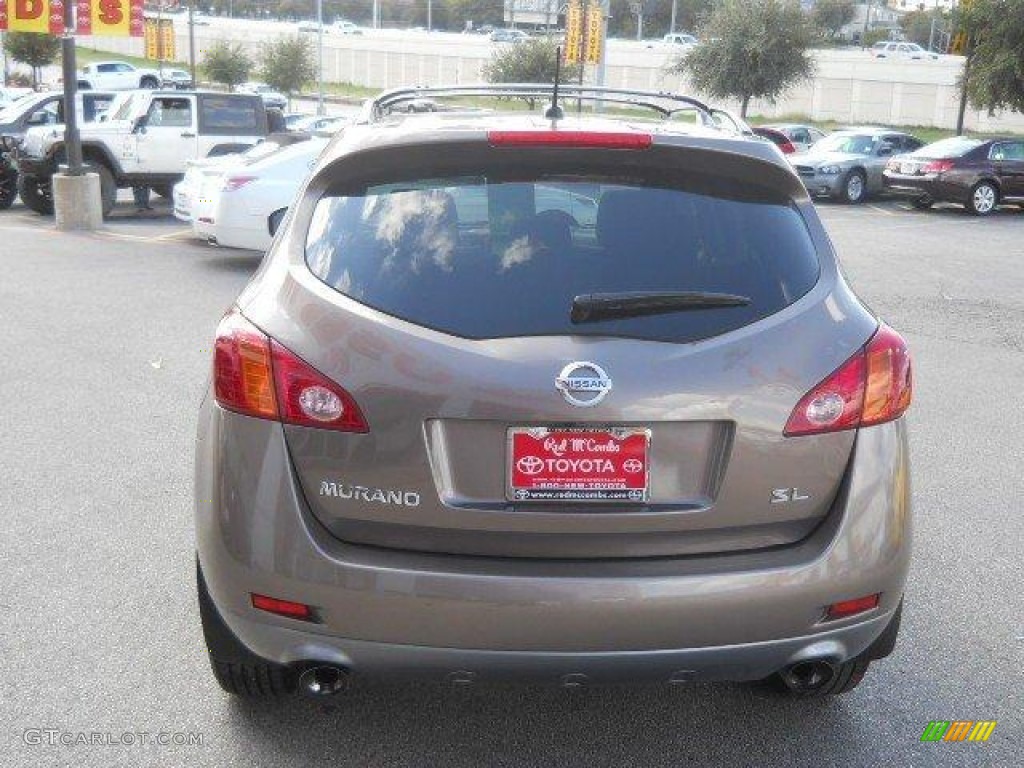 2009 Murano SL - Platinum Graphite Metallic / Black photo #6