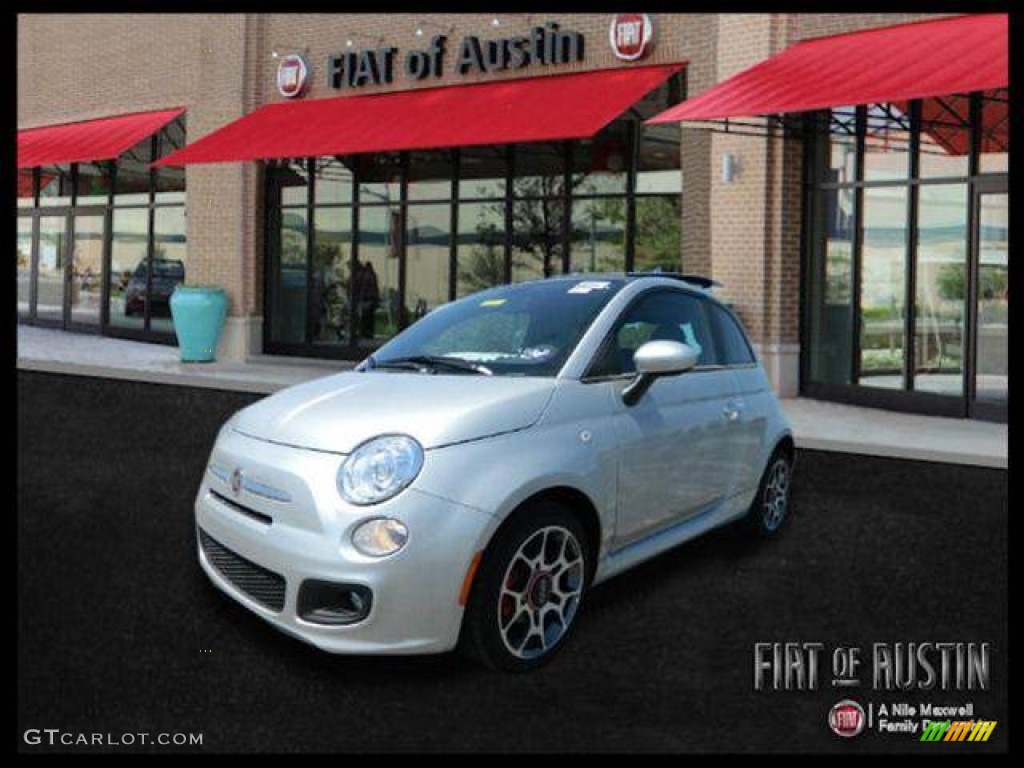 Argento (Silver) Fiat 500