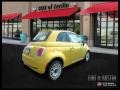 2012 Giallo (Yellow) Fiat 500 Pop  photo #3