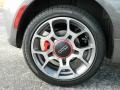 2012 Grigio (Grey) Fiat 500 Sport  photo #9