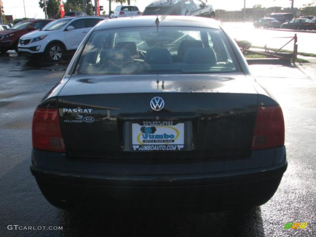 1999 Passat GLS Sedan - Royal Green Pearl / Grey photo #8
