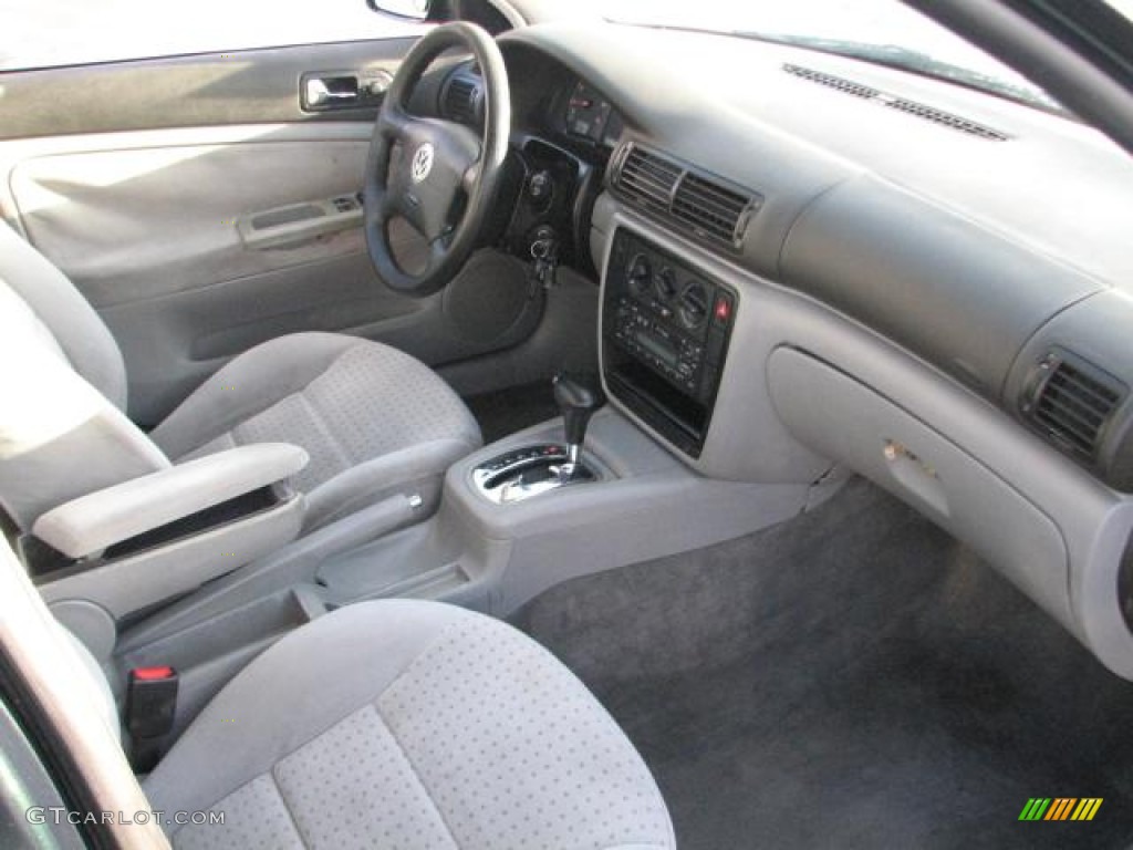 1999 Passat GLS Sedan - Royal Green Pearl / Grey photo #11