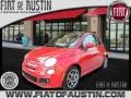 2012 Rosso (Red) Fiat 500 Sport  photo #1