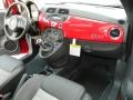2012 Rosso (Red) Fiat 500 Sport  photo #7
