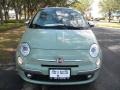 2012 Verde Chiaro (Light Green) Fiat 500 c cabrio Lounge  photo #2