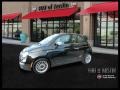 2012 Nero (Black) Fiat 500 Lounge  photo #2