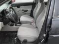Gray 2009 Hyundai Accent GLS 4 Door Interior Color