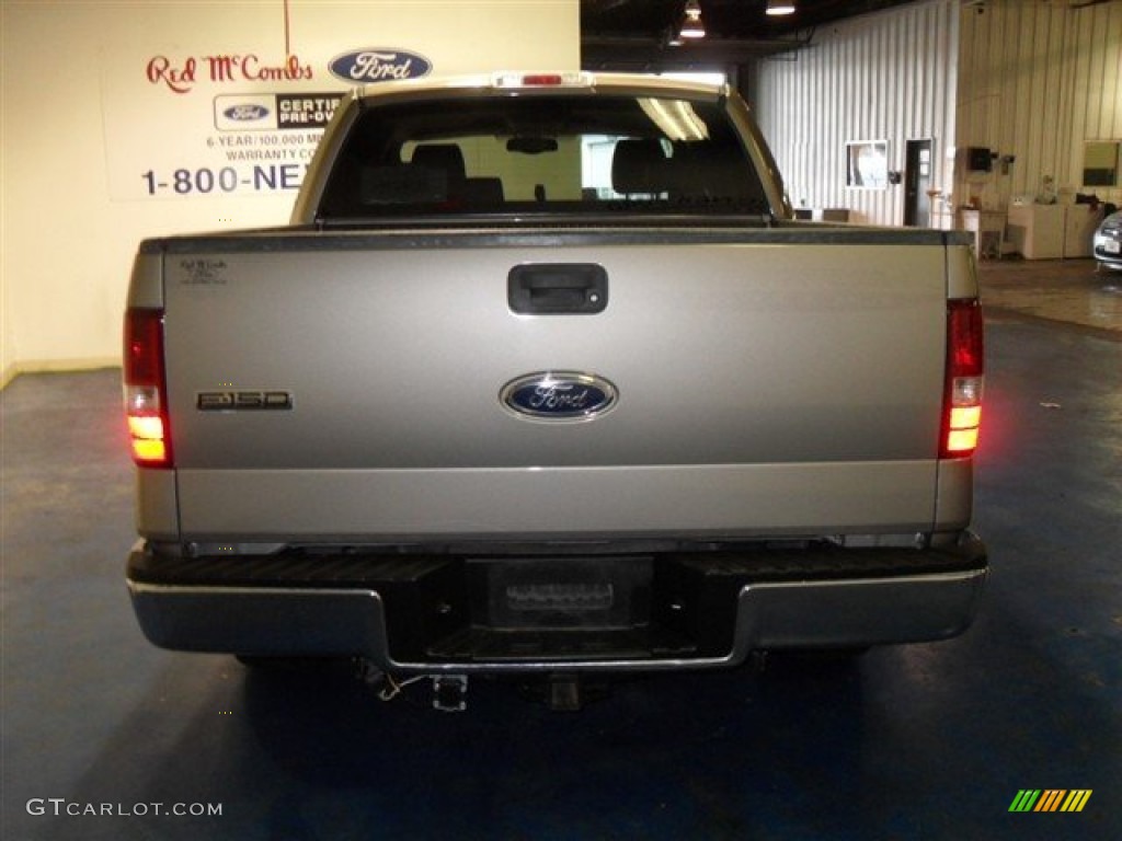 2004 F150 Lariat SuperCrew - Arizona Beige Metallic / Tan photo #4
