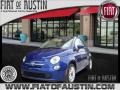 2012 Azzurro (Blue) Fiat 500 Pop  photo #1