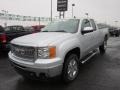 2012 Quicksilver Metallic GMC Sierra 1500 SLE Extended Cab 4x4  photo #3