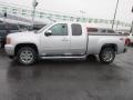 2012 Quicksilver Metallic GMC Sierra 1500 SLE Extended Cab 4x4  photo #4