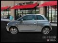 2012 Grigio (Grey) Fiat 500 Sport  photo #2