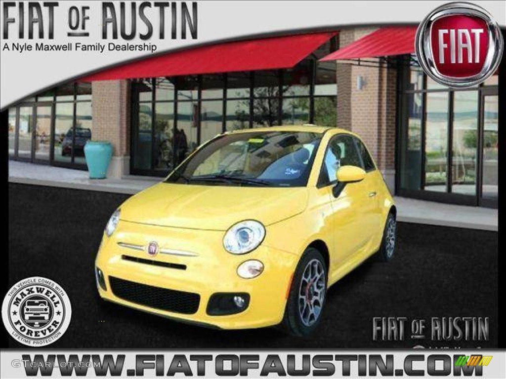 Giallo (Yellow) Fiat 500