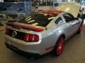 Ingot Silver Metallic/Race Red 2012 Ford Mustang Boss 302 Laguna Seca Exterior