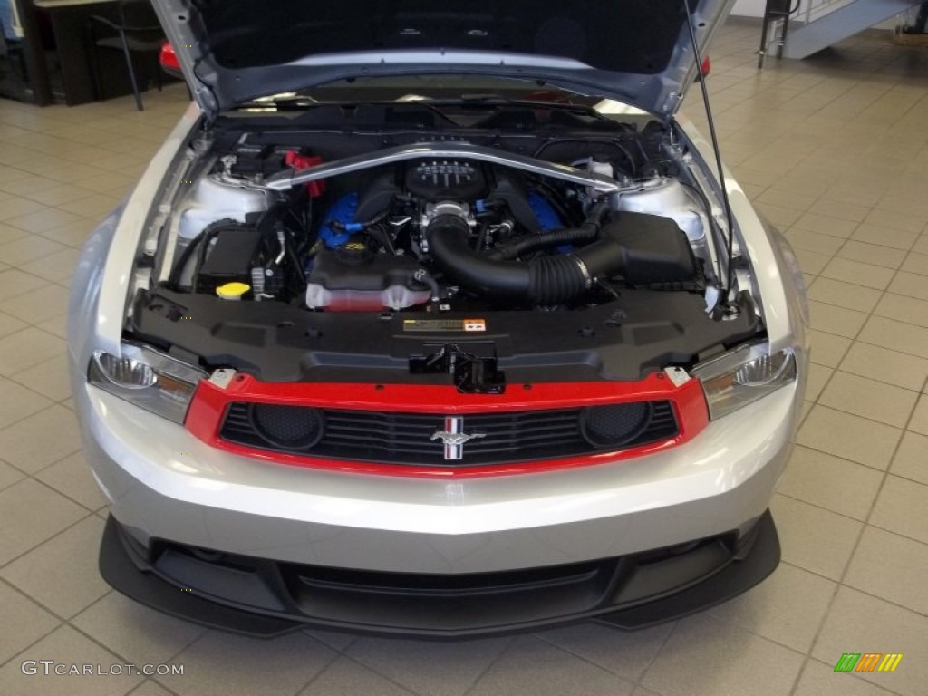 2012 Ford Mustang Boss 302 Laguna Seca 5.0 Liter Hi-Po DOHC 32-Valve Ti-VCT V8 Engine Photo #58135394