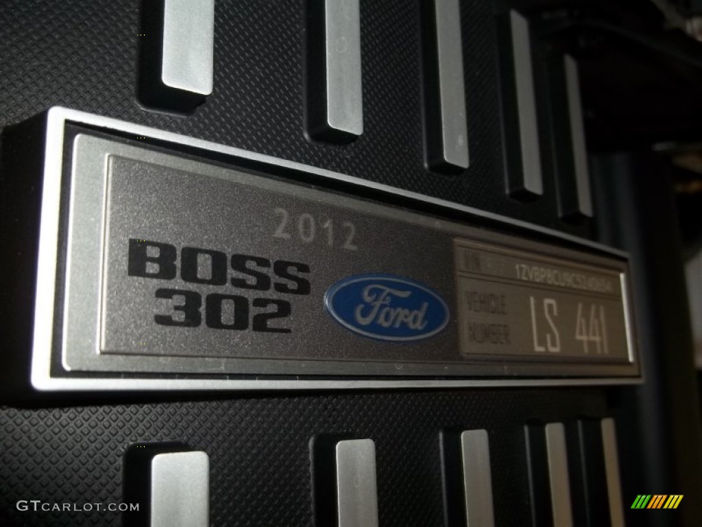 2012 Ford Mustang Boss 302 Laguna Seca Info Tag Photo #58135418