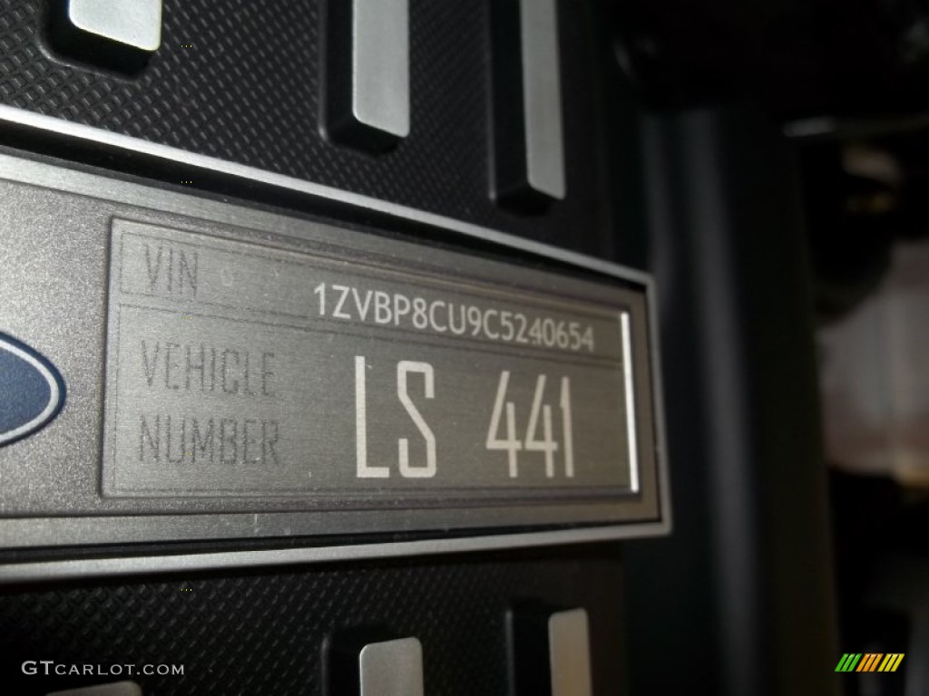 2012 Ford Mustang Boss 302 Laguna Seca Info Tag Photo #58135427