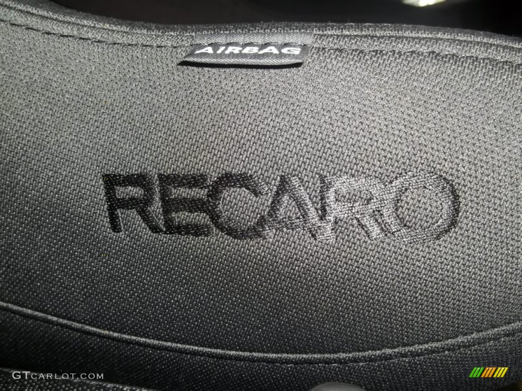 Embroidered Recaro logo 2012 Ford Mustang Boss 302 Laguna Seca Parts