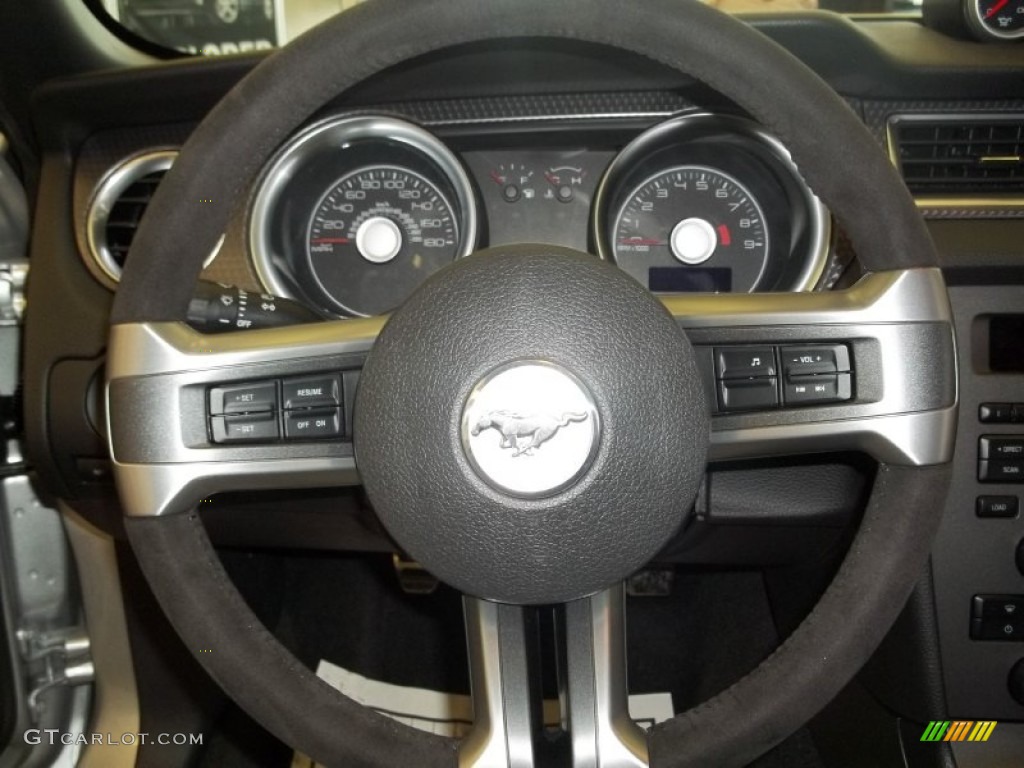 2012 Ford Mustang Boss 302 Laguna Seca Charcoal Black Recaro Sport Seats Steering Wheel Photo #58135457