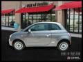 2012 Grigio (Grey) Fiat 500 Lounge  photo #2