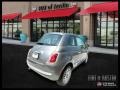 2012 Grigio (Grey) Fiat 500 Lounge  photo #3