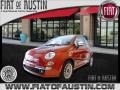 2012 Rame (Copper Orange) Fiat 500 Lounge  photo #1