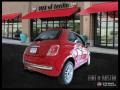 2012 Rosso Brillante (Red) Fiat 500 Lounge  photo #3