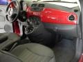 2012 Rosso Brillante (Red) Fiat 500 Lounge  photo #7