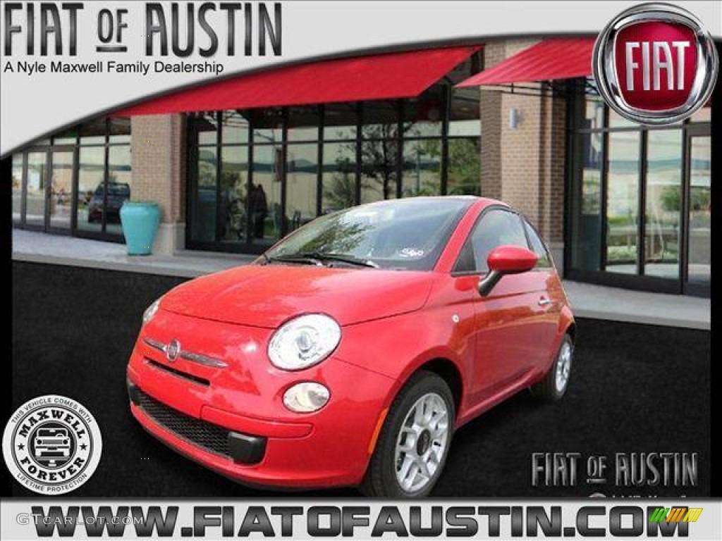 Rosso (Red) Fiat 500
