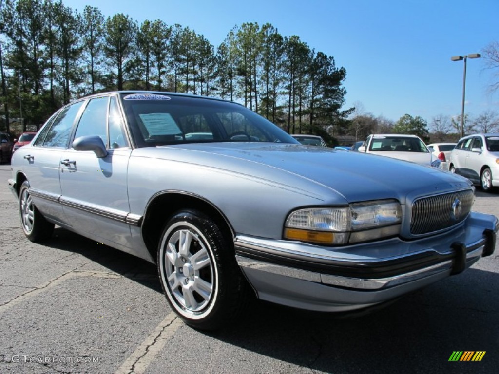 1995 LeSabre Custom - Light Adriatic Blue Metallic / Blue photo #4