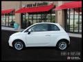 2012 Bianco Perla (Pearl White) Fiat 500 Pop  photo #2