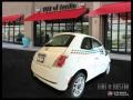 2012 Bianco Perla (Pearl White) Fiat 500 Pop  photo #3