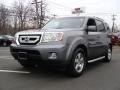 2009 Sterling Gray Metallic Honda Pilot EX-L 4WD  photo #1