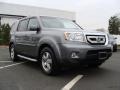 2009 Sterling Gray Metallic Honda Pilot EX-L 4WD  photo #3