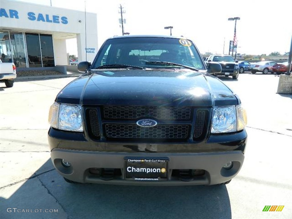 2001 Explorer Sport - Black / Dark Graphite photo #2
