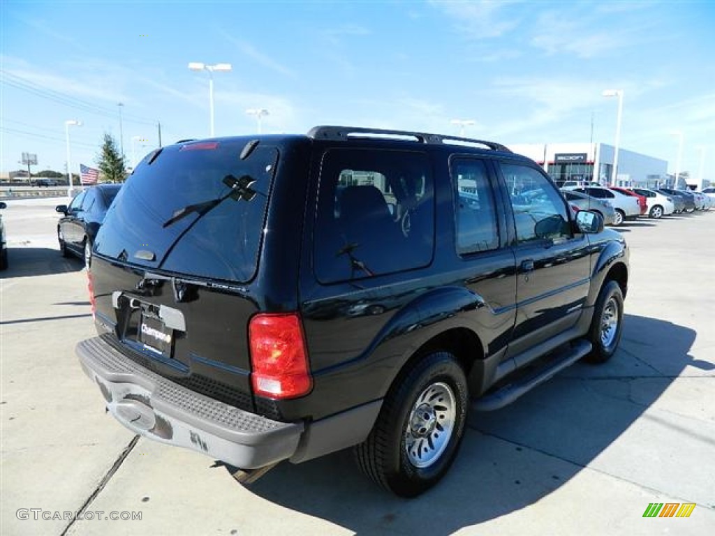 2001 Explorer Sport - Black / Dark Graphite photo #5