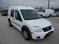 Frozen White 2012 Ford Transit Connect XLT Van Exterior