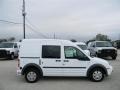 Frozen White 2012 Ford Transit Connect XLT Van Exterior