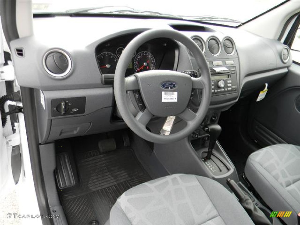 2012 Ford Transit Connect XLT Van Dark Grey Dashboard Photo #58138832
