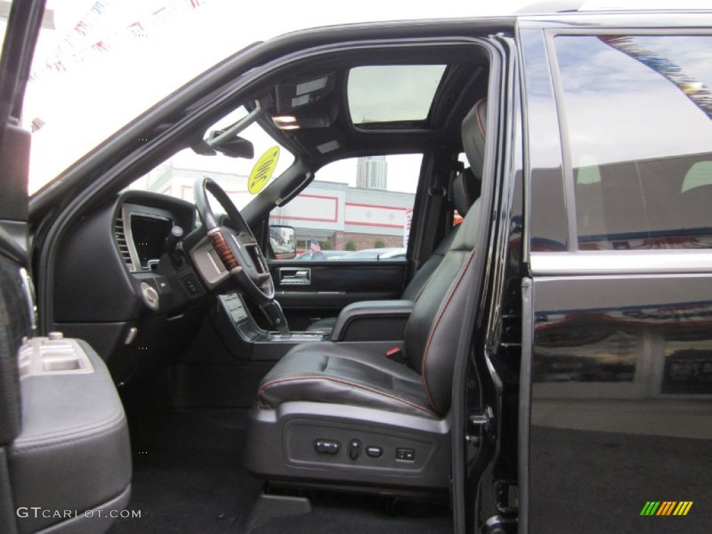 2007 Navigator Ultimate 4x4 - Black / Charcoal photo #9