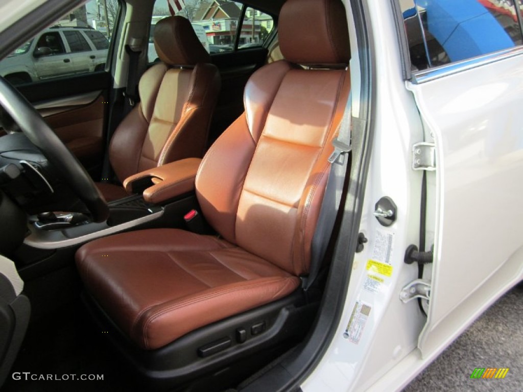 Umber/Ebony Interior 2009 Acura TL 3.7 SH-AWD Photo #58140056