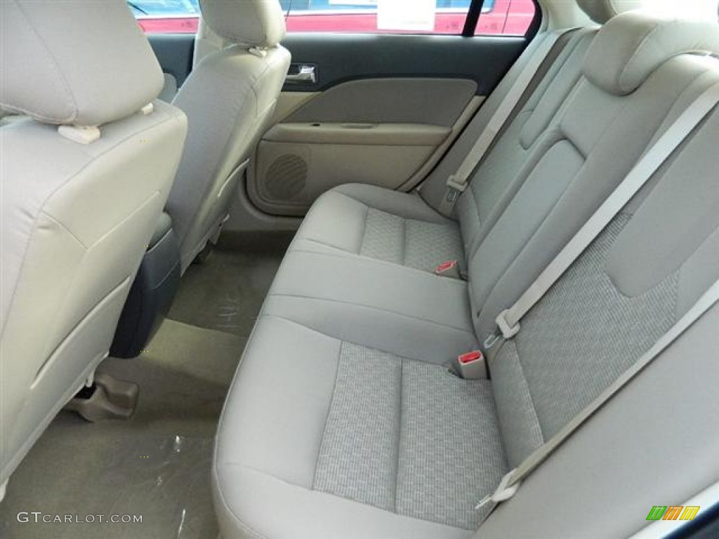 2012 Fusion SE - Steel Blue Metallic / Camel photo #11